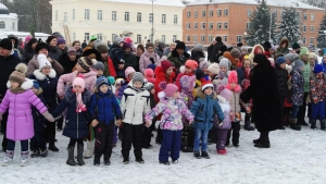 Торжественное открытие городской ёлки