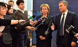 Вячеслав Володин: &laquo;Форум нужен для того, чтобы наши отношения укреплялись, для того чтобы мы все больше сближали законодательства, чтобы более активно развивались интеграционные связи&raquo;